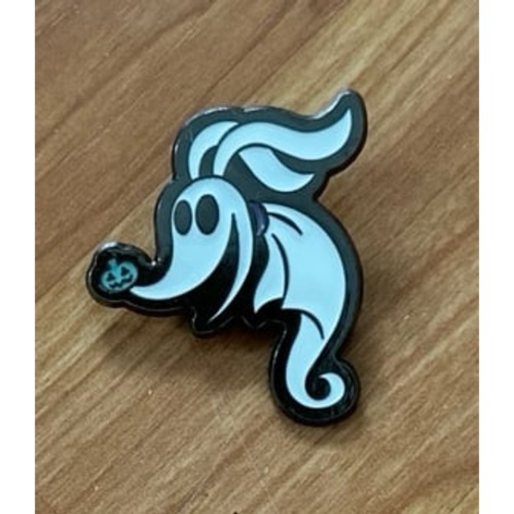 Disney Nightmare Before Christmas Zero Enamel Pin Ghost Dog Halloween Lapel